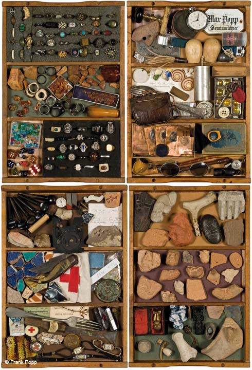 Mein Kleines Sprengelmuseum - vier Schubladen